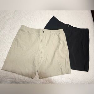 Under Armour Grey and Khaki Men's Shorts